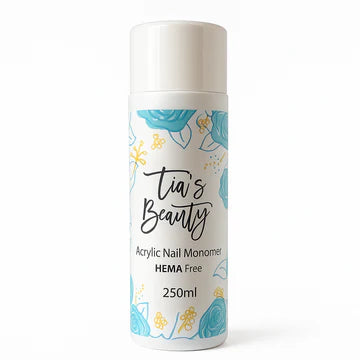 Tia's Beauty Acrylic Liquid Monomer HEMA Free - 250ml