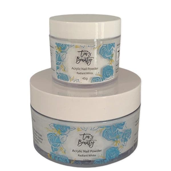 Tia's Beauty Acrylic Powder - Radiant White 45g / 150g