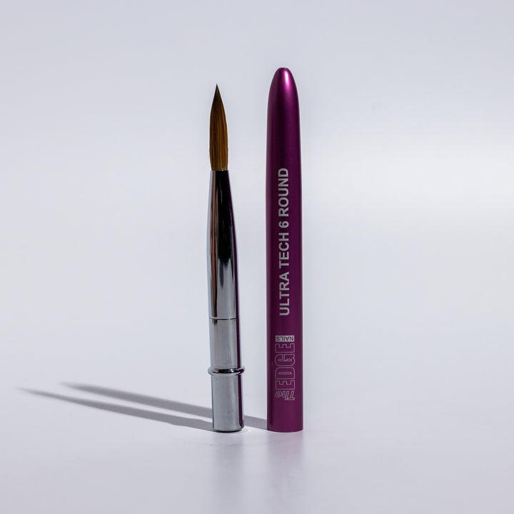 The Edge Size 6 Round ULTRA TECH Acrylic Brush