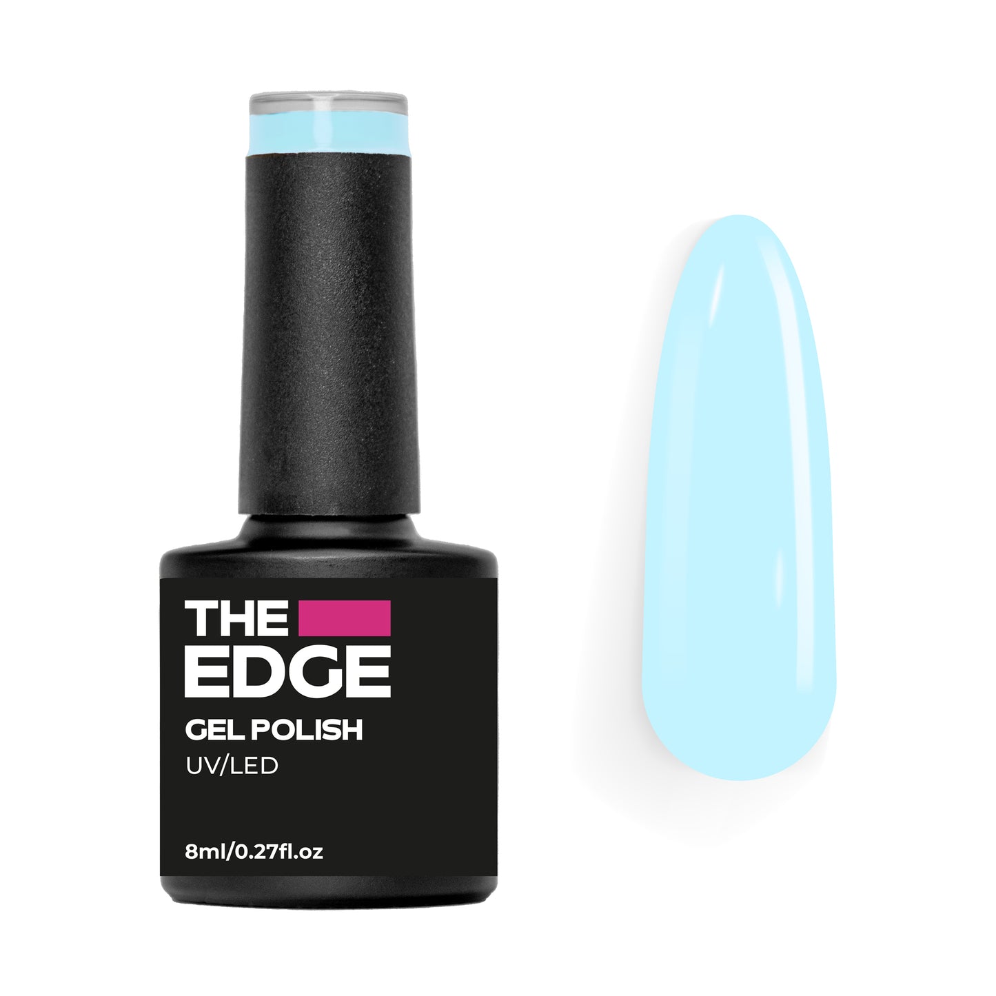 The  Edge Pastel Blue Gel Polish