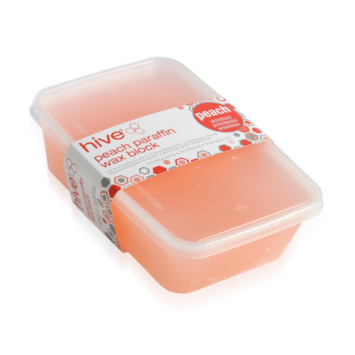 Hive Peach Paraffin Wax Block - 450g