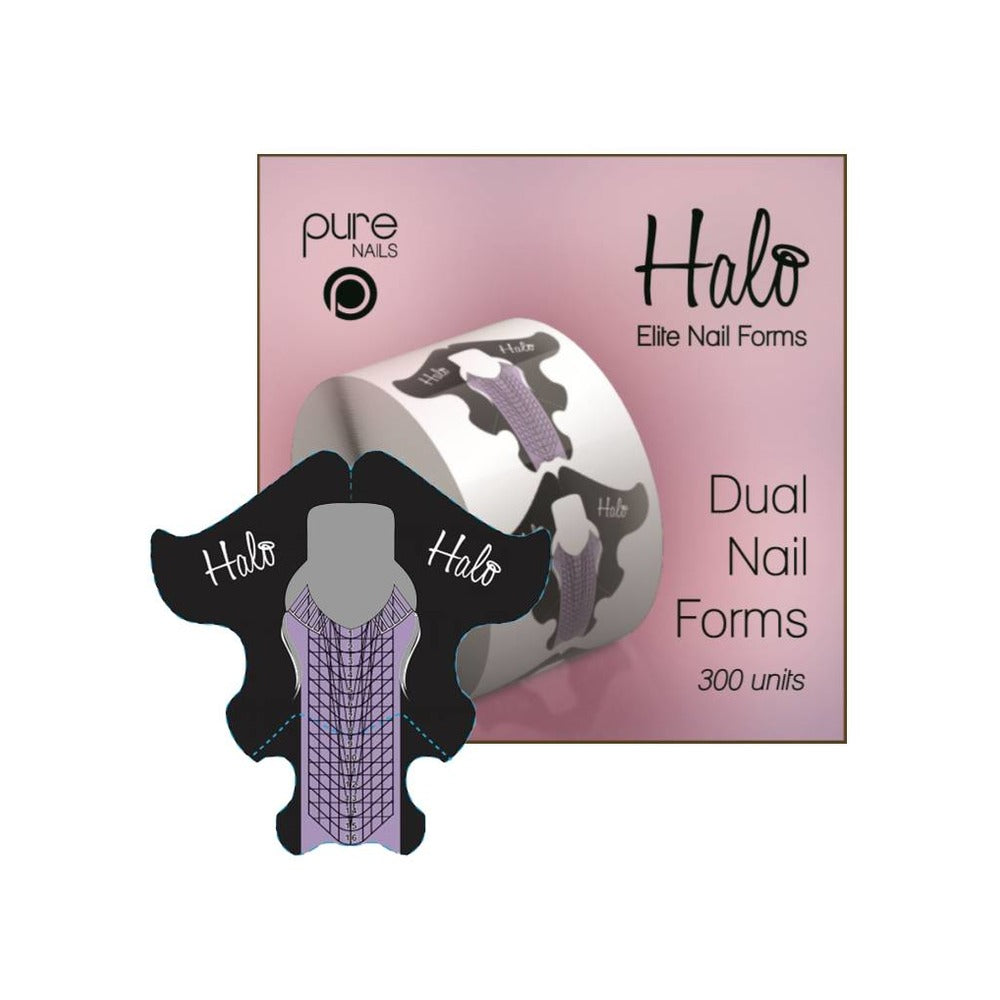 Halo Elite Nail Forms - Box 300 – product image at Galaxy Nails