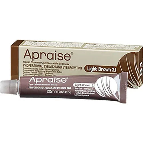 Apraise Lash/Brow Tint 20ml - Light Brown – product image at Galaxy Nails