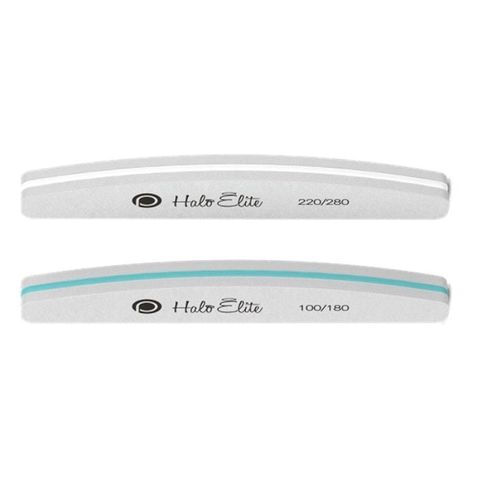 Halo Elite Buffer File Mixed Pack of 2 - 100/180 & 220/280 – product image at Galaxy Nails