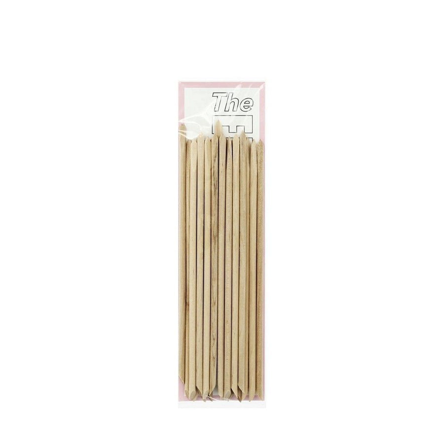 The Edge Manicure Birchwood Orange Sticks - Pack of 20 – product image at Galaxy Nails