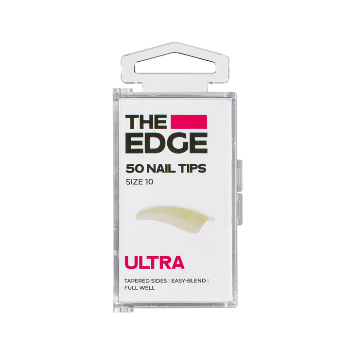 Edge Nails Ultra Natural Full well nail tips – additional product image at Galaxy Nails