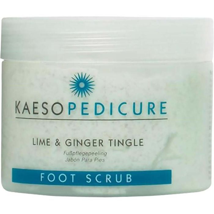 Kaeso Lime & Ginger Tingle Foot Scrub - 250ml / 450ml / 1200ml – additional product image at Galaxy Nails