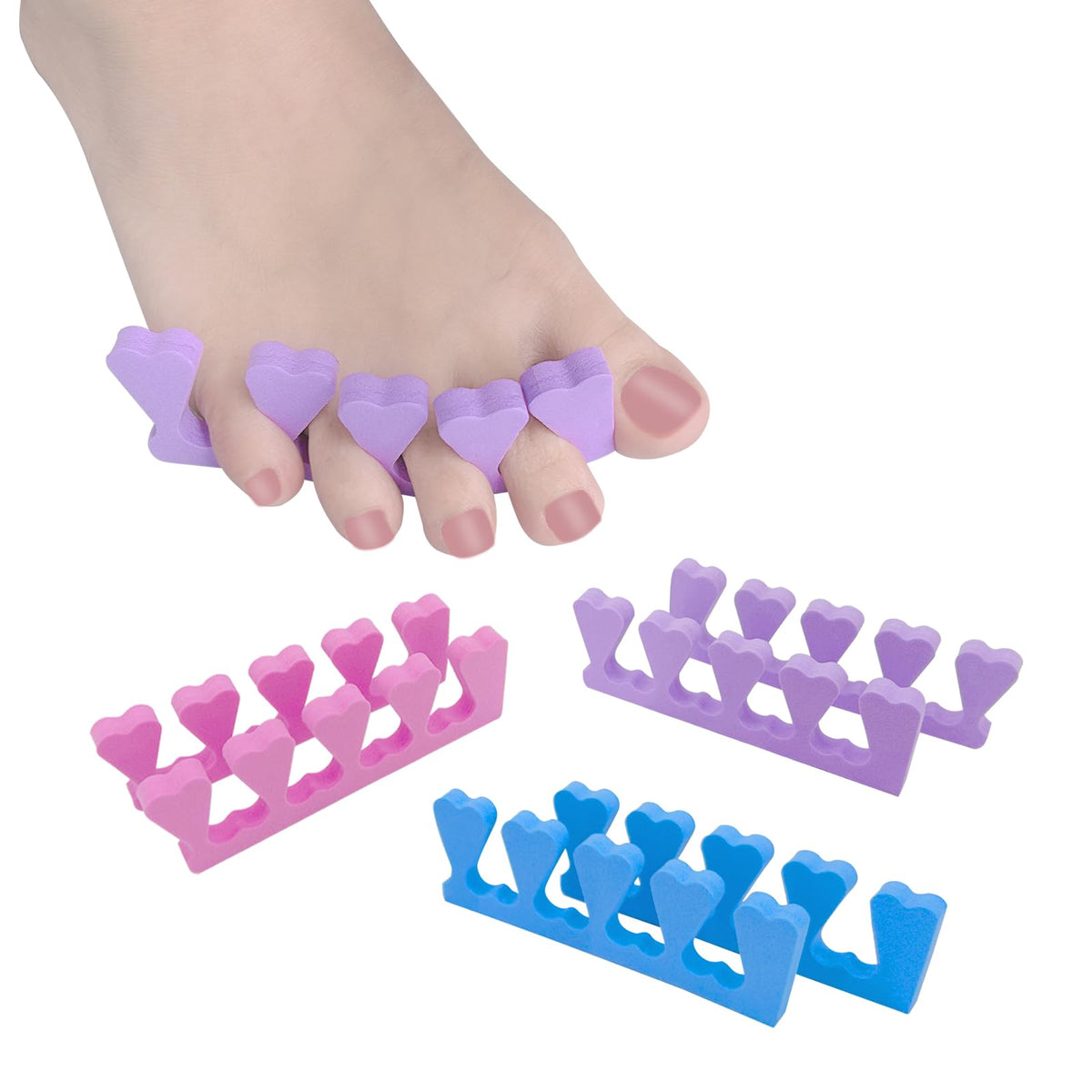 Toe separators - 2 pairs – product image at Galaxy Nails