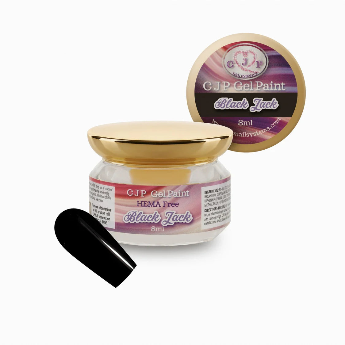 CJP Gel Paints 8ml – additional product image at Galaxy Nails