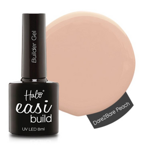 Halo EasiBuild Dare 2 Bare Peach 8ml or 15ml – product image at Galaxy Nails