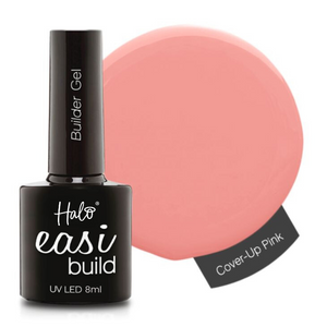 Halo EasiBuild Cover Up Pink 8ml or 15ml – product image at Galaxy Nails