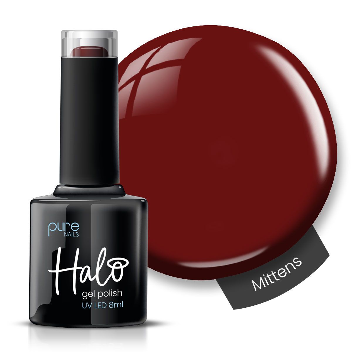 Halo Gel Polish 8ml - Mittens – product image at Galaxy Nails