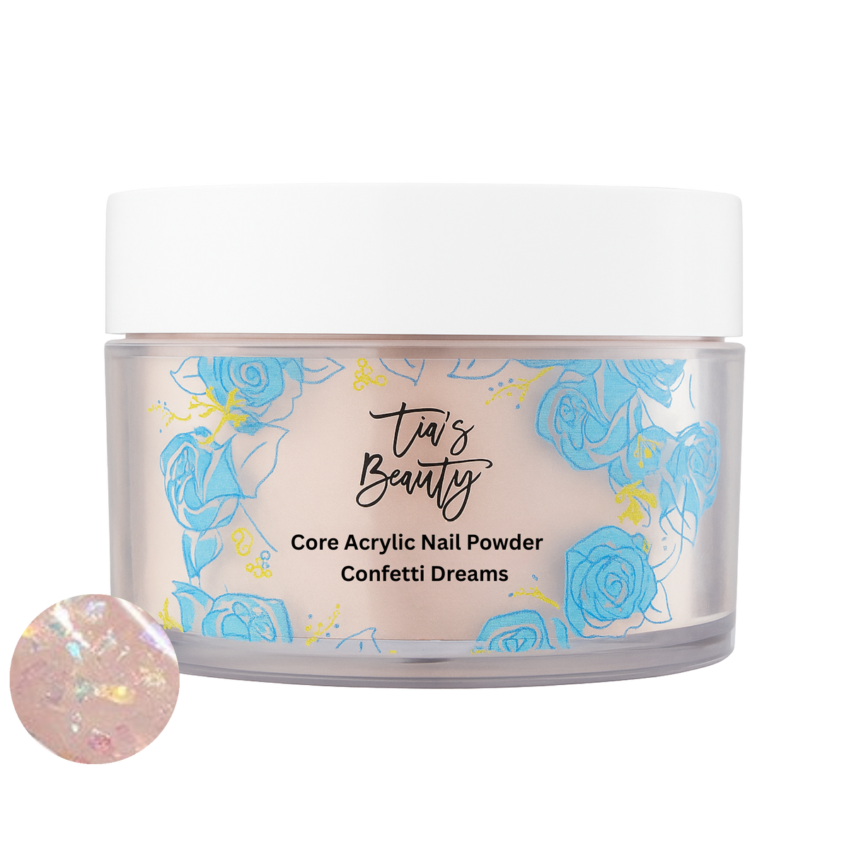Tia's Beauty Confetti Dreams – product image at Galaxy Nails