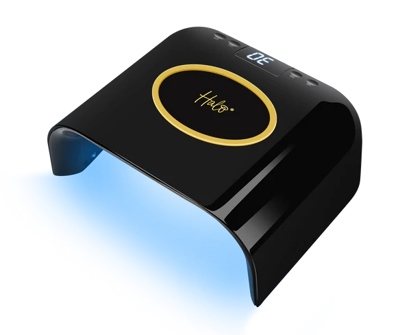 Halo LED Starter Lamp (Black) – product image at Galaxy Nails