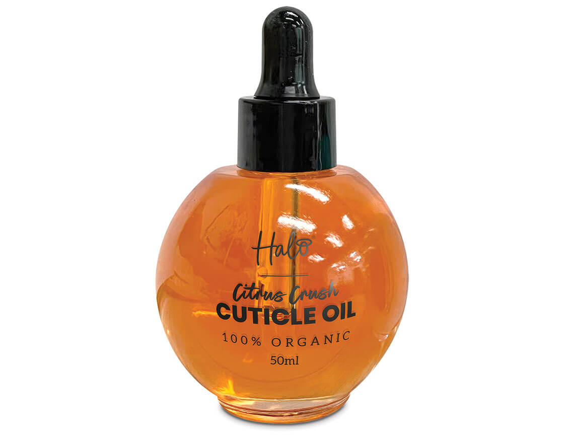 Halo Citrus Crush - 50ml nail cuticle oil – product image at Galaxy Nails