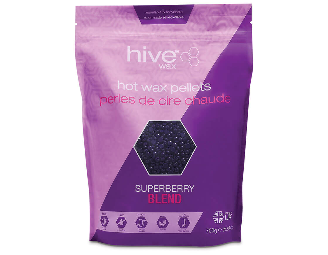 Hive Superberry Hot Film Wax Pellets - 700g – product image at Galaxy Nails
