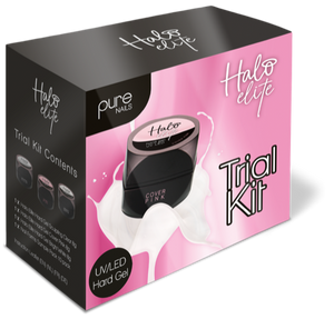 Halo Elite Hard Gel Trial Kit – product image at Galaxy Nails