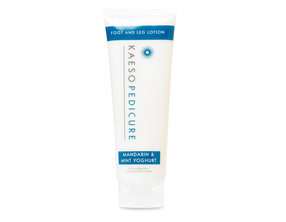 Kaeso Mandarin & Mint Yoghurt Foot & Leg Lotion 250ml / 495ml – additional product image at Galaxy Nails
