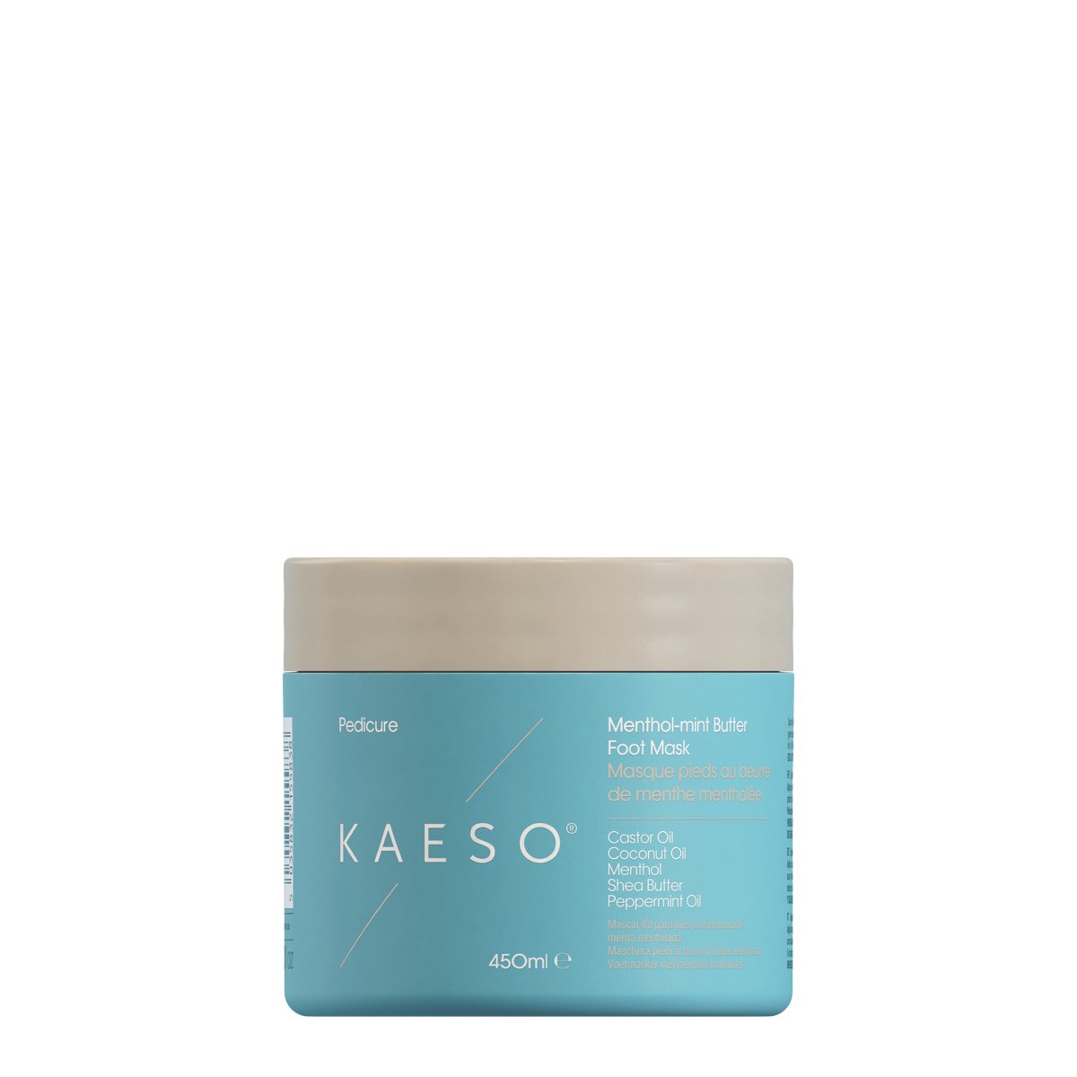 Kaeso Pedicure Menthol-mint Butter Foot Mask - 450ml