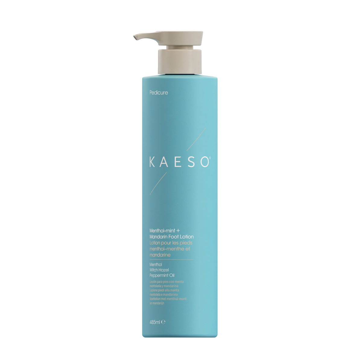 Kaeso Foot Care Menthol-Mint And Mandarin Foot Lotion Treatment 485ml