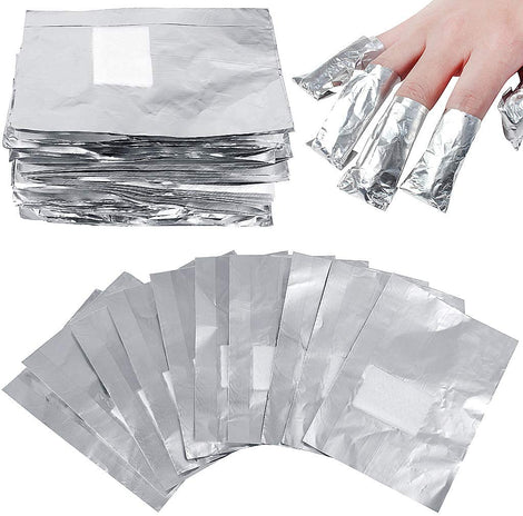 Nail Foil Remover Wraps - Pack of 100