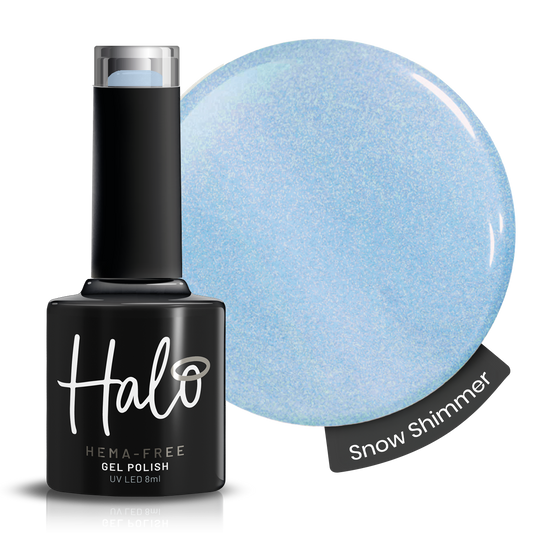 Halo Gel Polish 8ml - Snow Shimmer