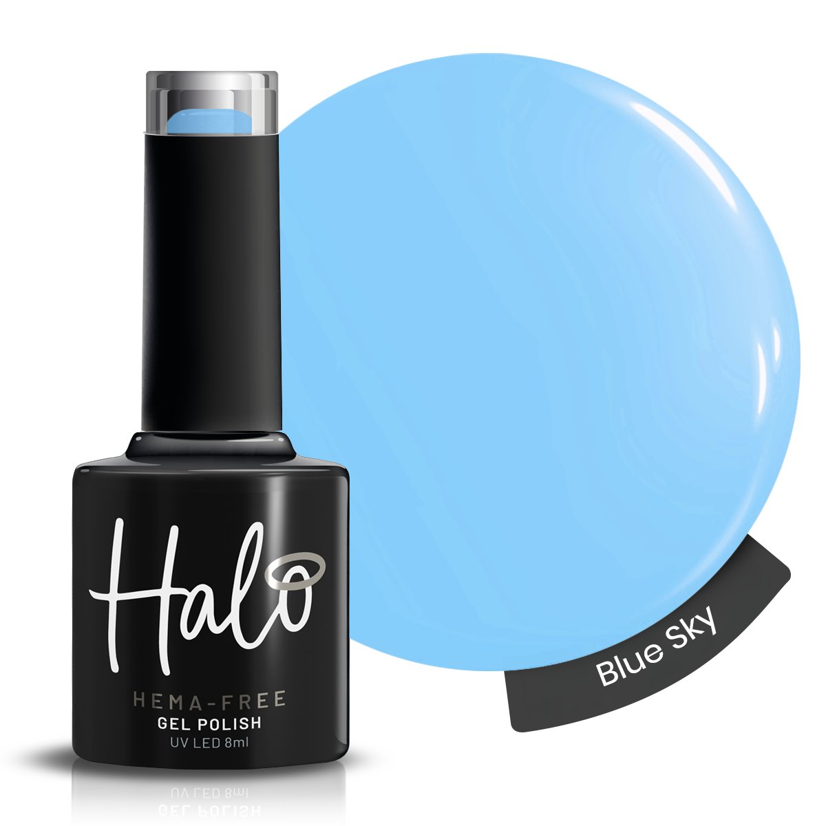 Halo Gel Polish 8ml - Blue Sky – product image at Galaxy Nails