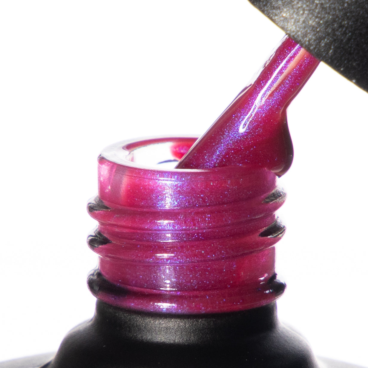 The  Edge Magenta Shimmer Gel Polish