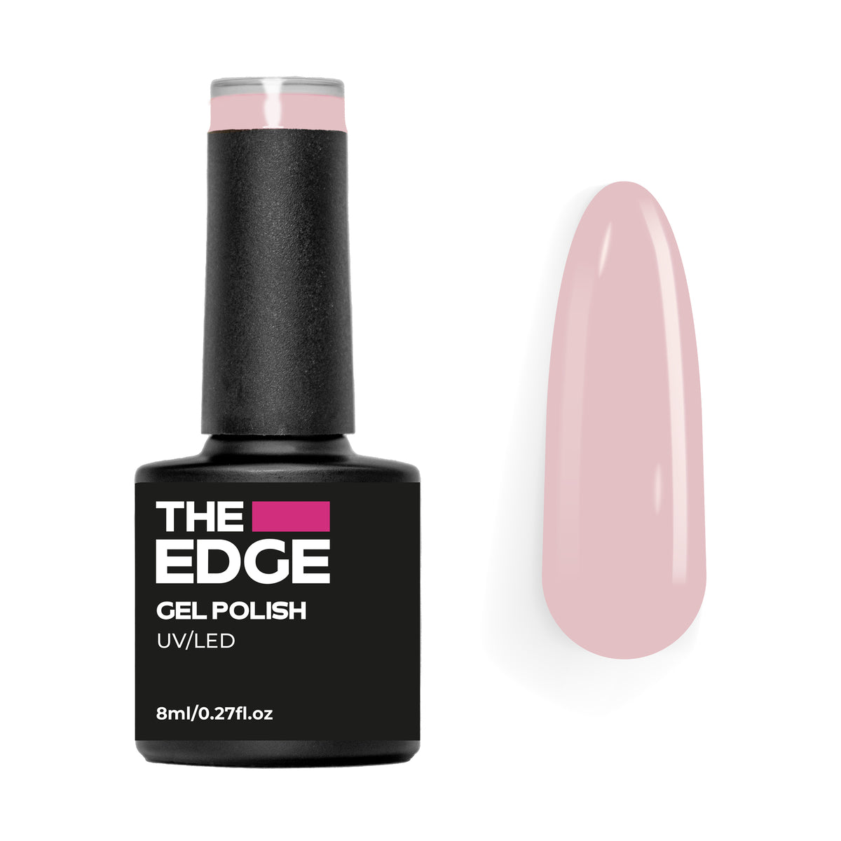 The  Edge Almond Pink Gel Polish – product image at Galaxy Nails