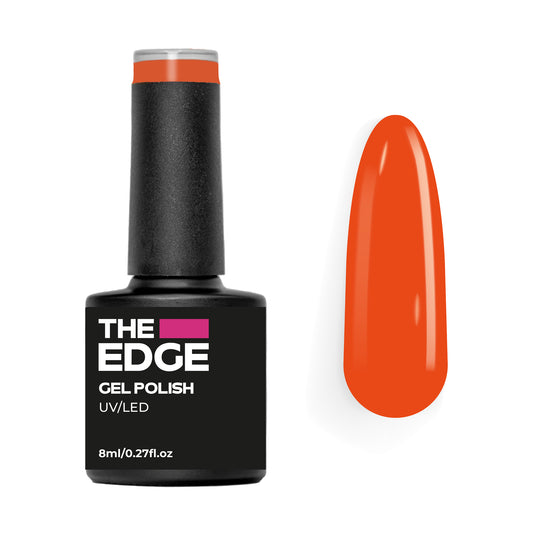 The  Edge Bright Orange Gel Polish