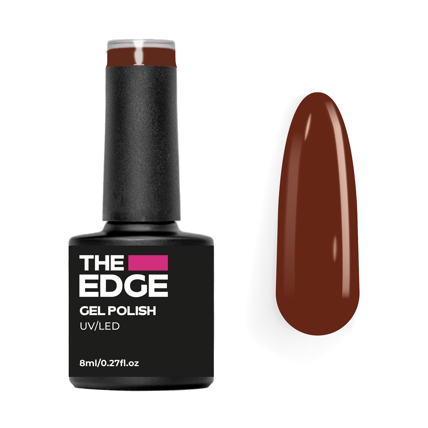 The  Edge Chocolate Brown Gel Polish