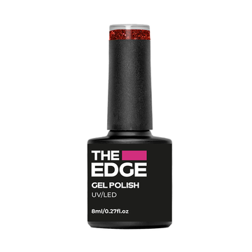 The  Edge Ruby Glitter Gel Polish