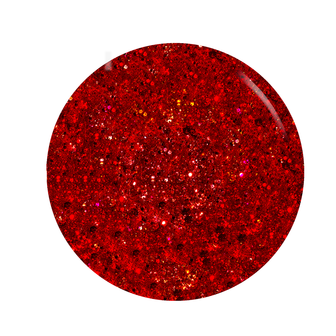 The  Edge Ruby Glitter Gel Polish