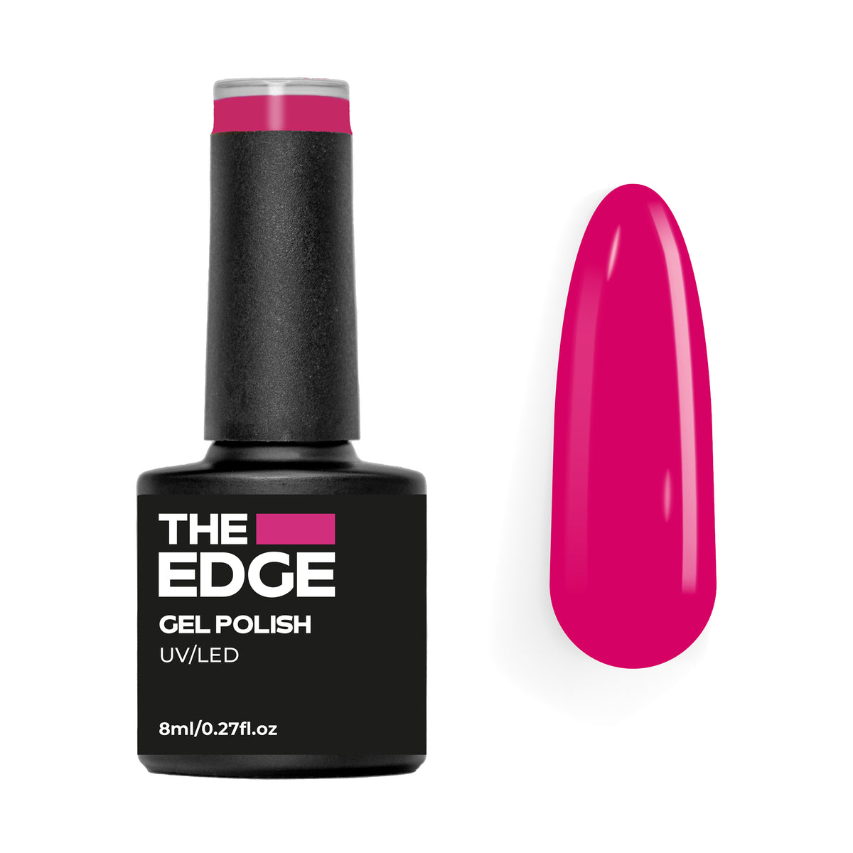 The  Edge Fuchsia Pink Gel Polish – product image at Galaxy Nails