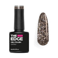 The Edge Gold & Black Glitter – product image at Galaxy Nails