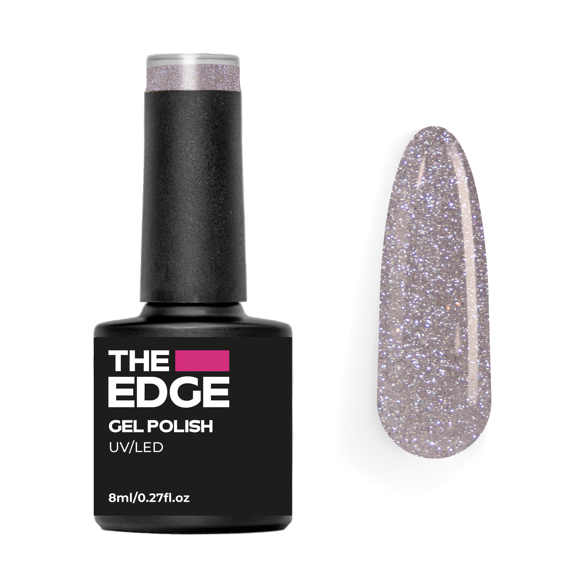 The Edge Moonlight Pewter FX Gel Polish – product image at Galaxy Nails