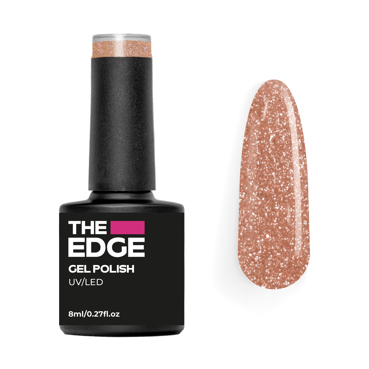 The Edge Moonlight Pink FX Gel Polish – product image at Galaxy Nails