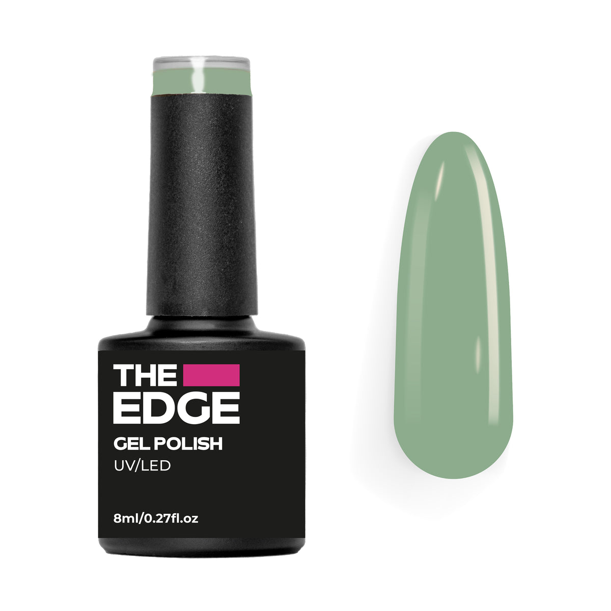 The  Edge Olive Green Gel Polish – product image at Galaxy Nails