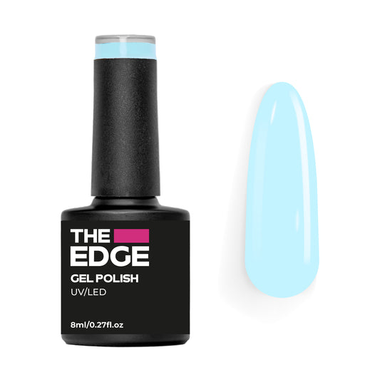 The  Edge Pastel Blue Gel Polish