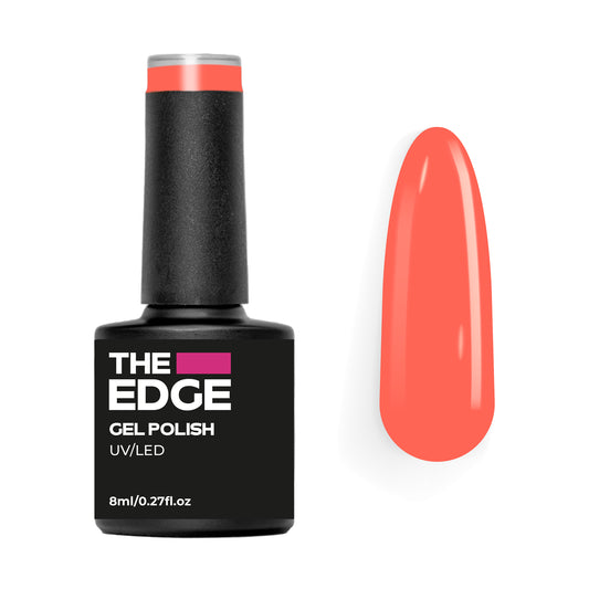 The  Edge Pastel Peach Gel Polish