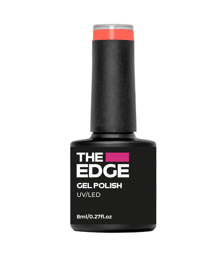 The  Edge Pastel Peach Gel Polish