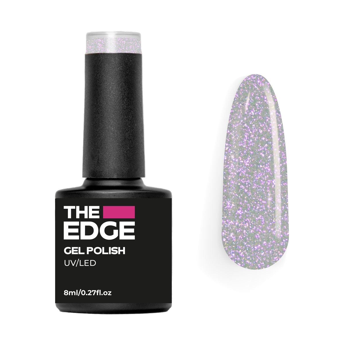 The Edge Pink Glaze FX Gel Polish – product image at Galaxy Nails