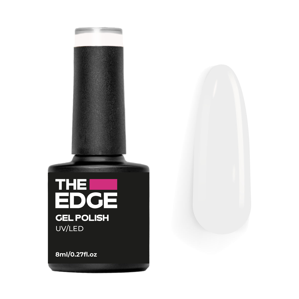 The  Edge White French Gel Polish – product image at Galaxy Nails