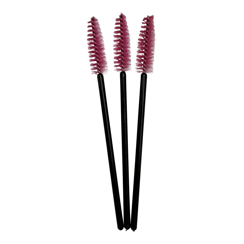 Pink Mascara Wands - Pack 25