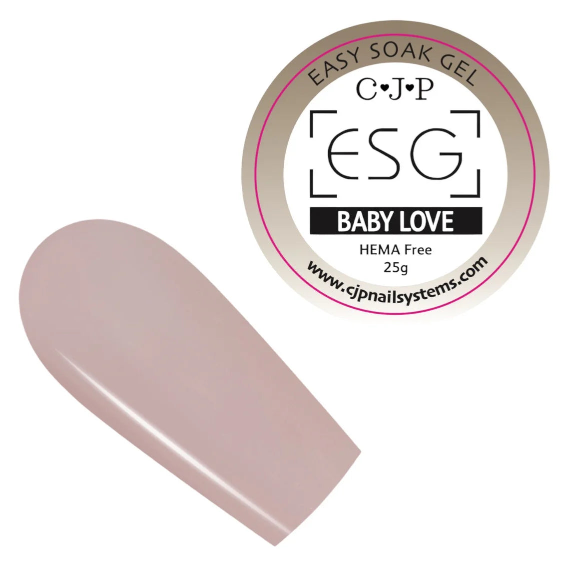 CJP Baby Love ESG 25g – product image at Galaxy Nails