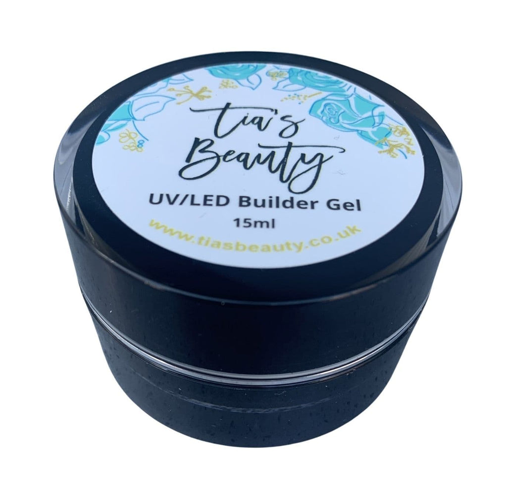 Tia's Beauty Builder Gel 15ml - Cover Peach – additional product image at Galaxy Nails