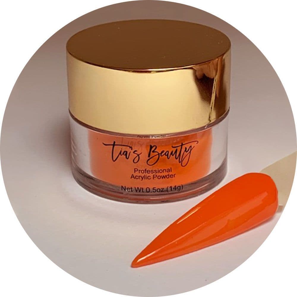 Burnt Orange - Coloured Acrylic – product image at Galaxy Nails