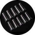 Tia's Beauty Clear Coffin Nail Tips - 500 – product image at Galaxy Nails
