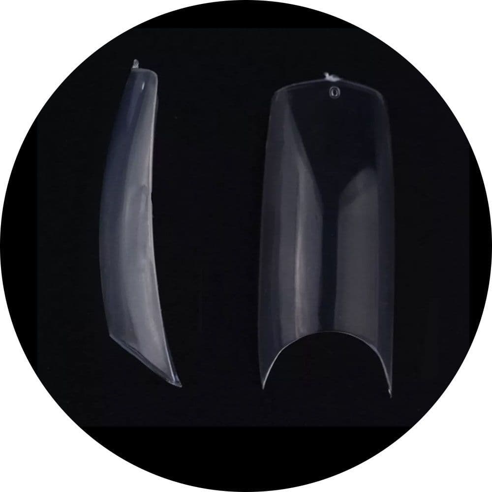 Tia's Beauty Clear USA Nail Tips - 500 – product image at Galaxy Nails