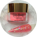 Coral Bay - Glitter Acrylic – product image at Galaxy Nails